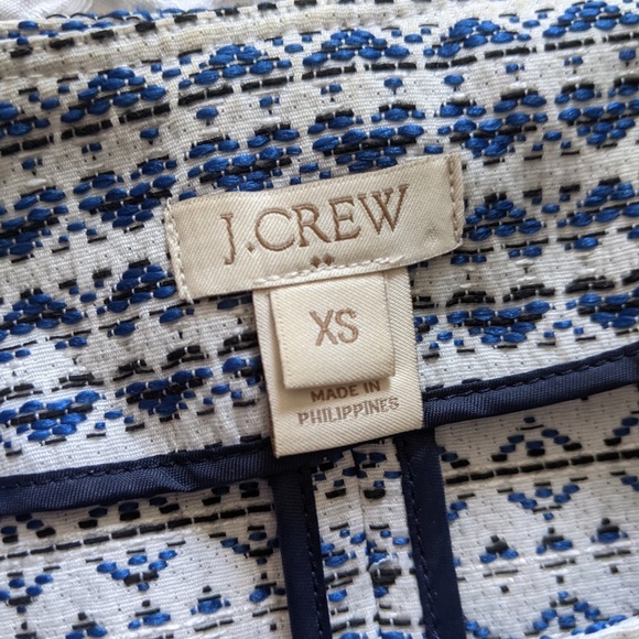 J Crew jewel collar zipper blazer - Picture 2 of 3